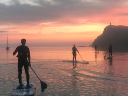 Sunset Stand Up Paddleboarding Session